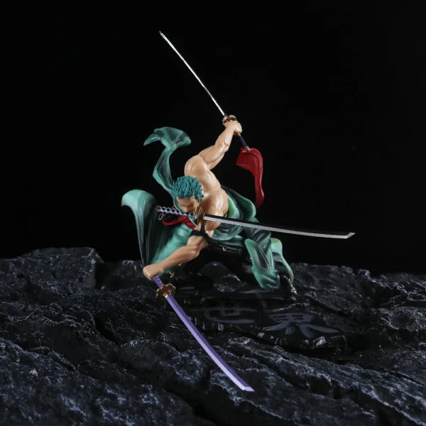 Zoro Roronoa Figure: 18cm One Piece merch Collectible