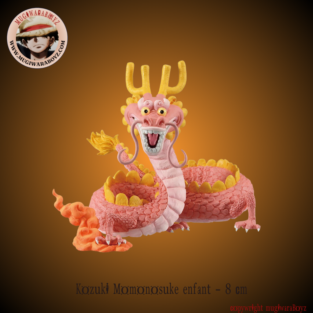 One Piece Figure - Momonosuke Dragon / Yamato Divine Wolf
