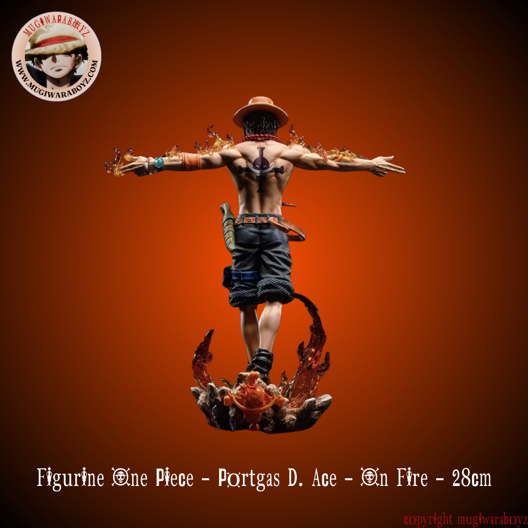 One Piece Figure - Portgas D. Ace - On Fire