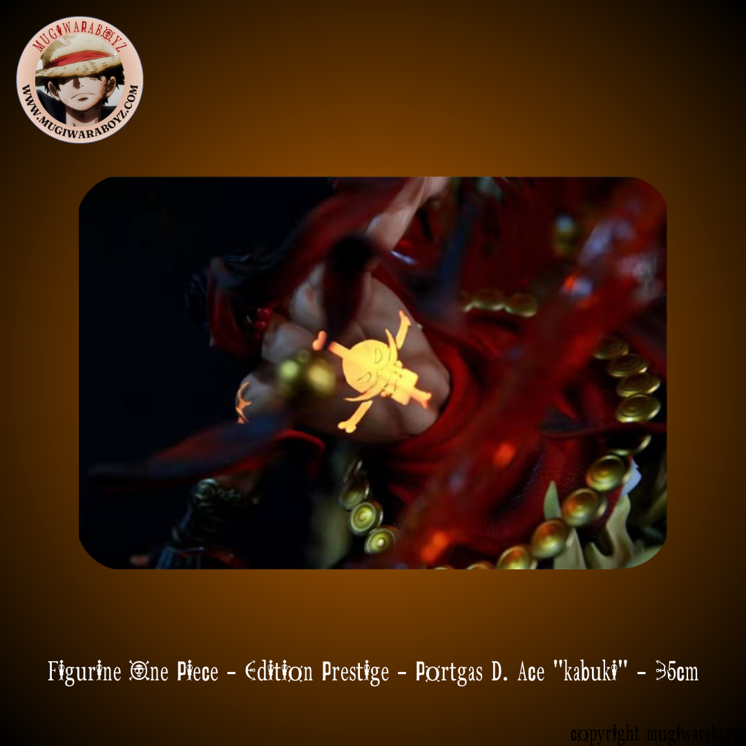 One Piece Figure - Prestige Edition - Portgas D. Ace kabuki