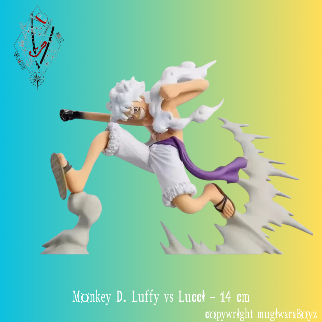 One Piece Figure - Monkey D. Luffy Gear 5 Nika vs Lucci