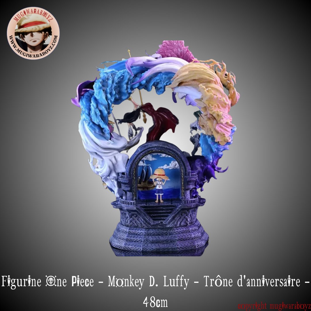 One Piece Figure - Monkey D. Luffy - Birthday Throne