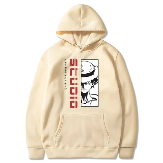 Luffy Hoodie: Anime-Inspired Harajuku Streetwear