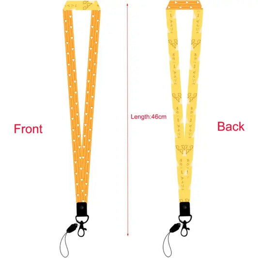 Demon Slayer Keychain Lanyard – Kimetsu no Yaiba ID Badge Holder
