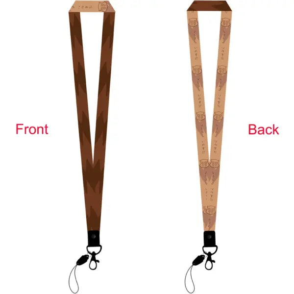Demon Slayer Keychain Lanyard – Kimetsu no Yaiba ID Badge Holder