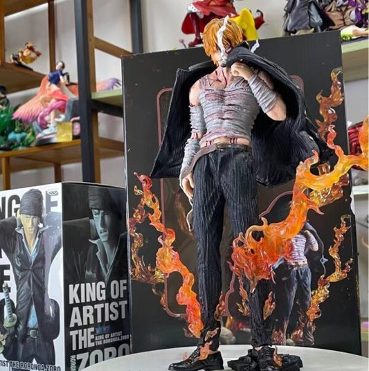 Vinsmoke “Black Leg’ Sanji – Diable Jambe – Action Figure/Statue – 11 Inches