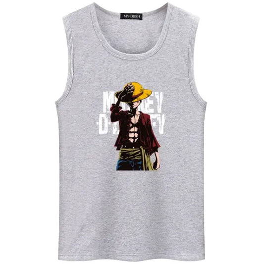 One Piece Tank Top: Monkey D. Luffy