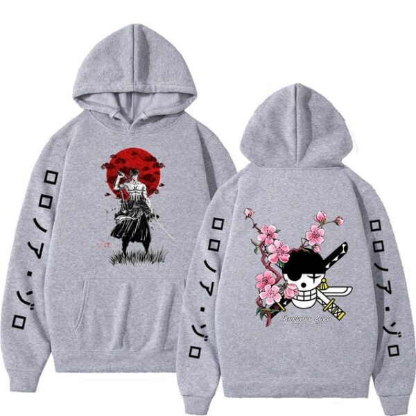 One Piece Roronoa Zoro Hoodie – Unisex Harajuku Style