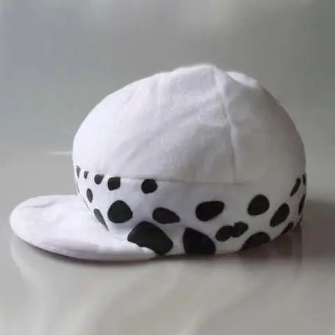Trafalgar Law Hat: One Piece Cosplay Plush Cap