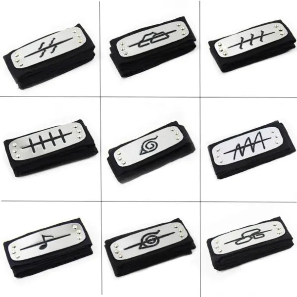 Naruto Headband Leaf Village – Hidden Leaf Konoha Hitai-ate Cosplay Prop