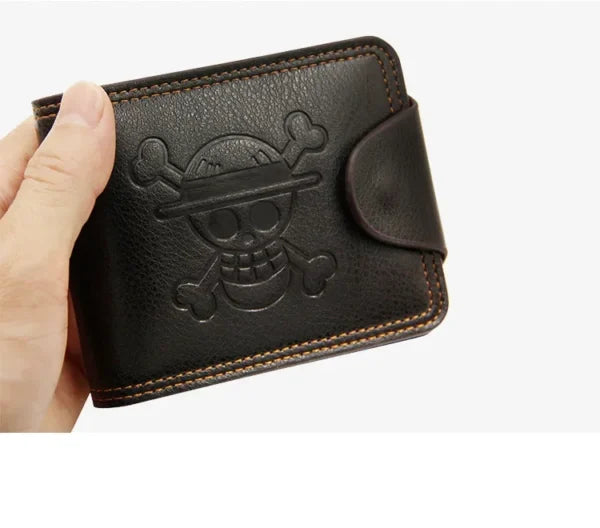 One Piece Anime Wallet: Jolly Roger
