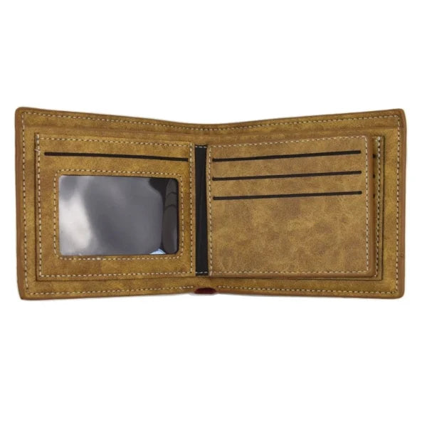 One Piece Anime Figure Wallet: PU Leather Coin Purse with ID Card Holder