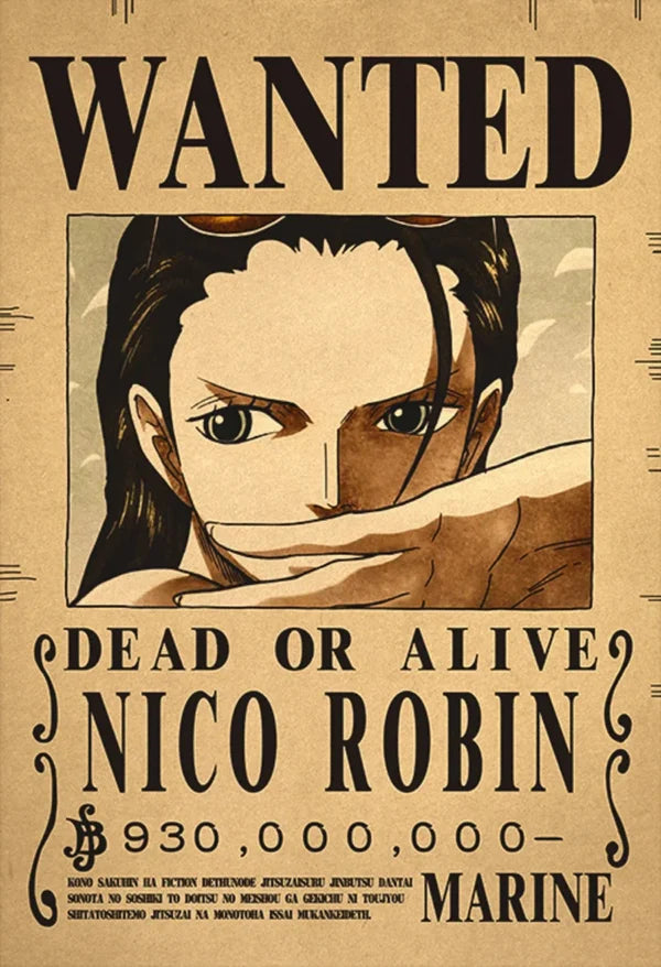 Strawhat Crew Bounty Poster Pack – 10 Piece