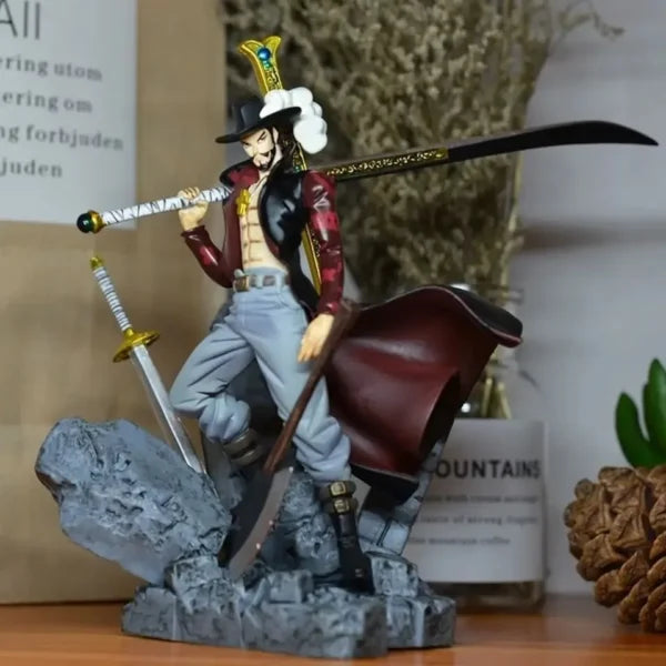 Dracule Mihawk Figure: 15CM One Piece Collectible