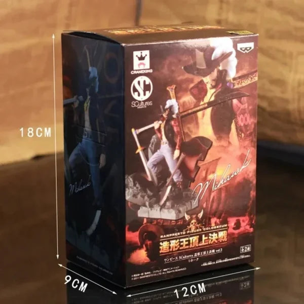 Dracule Mihawk Figure: 15CM One Piece Collectible