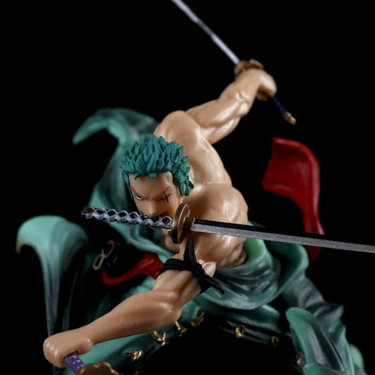 Zoro Roronoa Figure: 18cm One Piece merch Collectible
