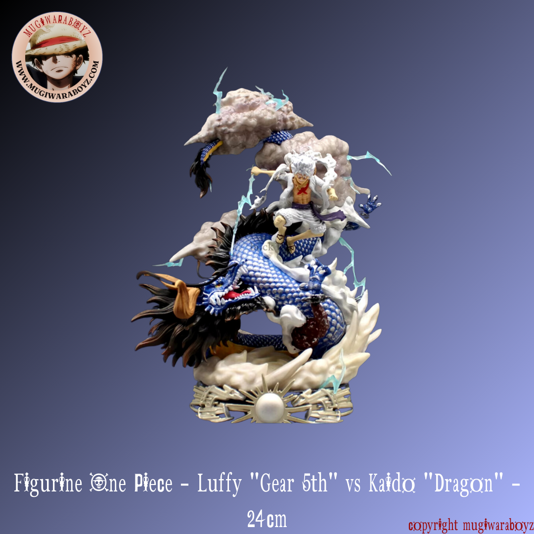 One Piece Figure - Luffy Gear 5th vs Kaido Dragon