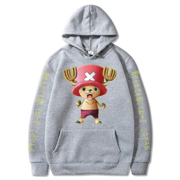 One Piece Chopper Hoodie: Harajuku Style Pullover