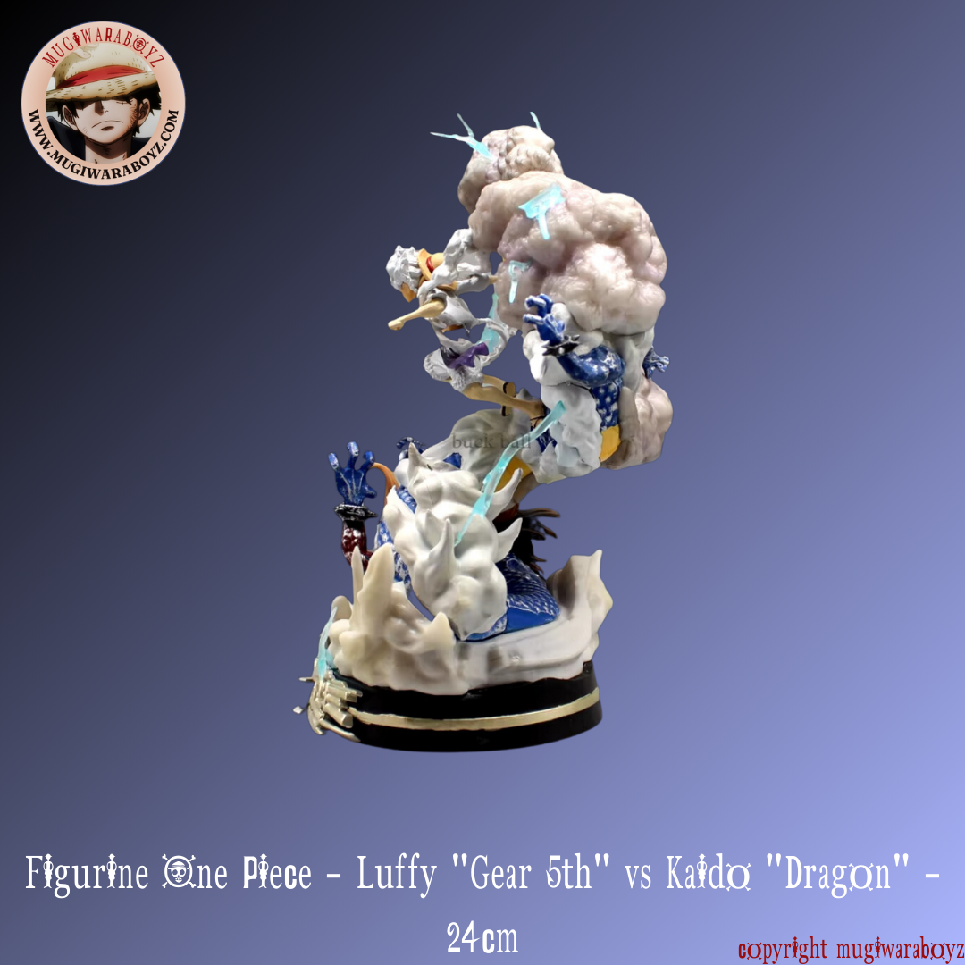 One Piece Figure - Luffy Gear 5th vs Kaido Dragon