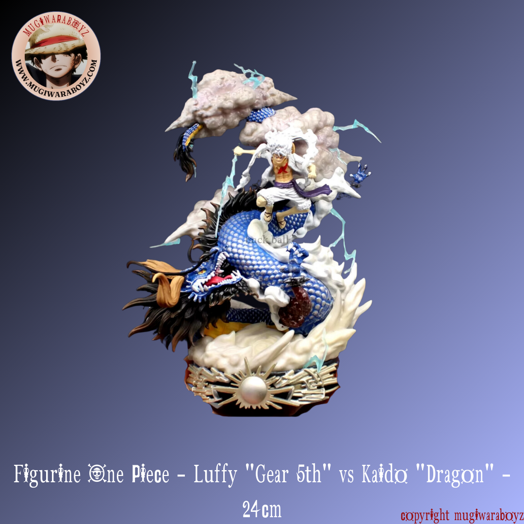 One Piece Figure - Luffy Gear 5th vs Kaido Dragon