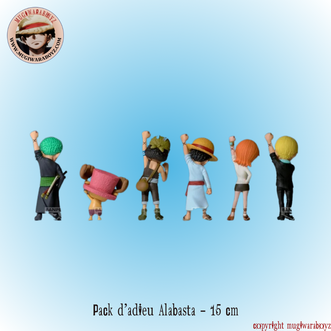 One Piece Figure - Mugiwara Crew - Farewell Alabasta