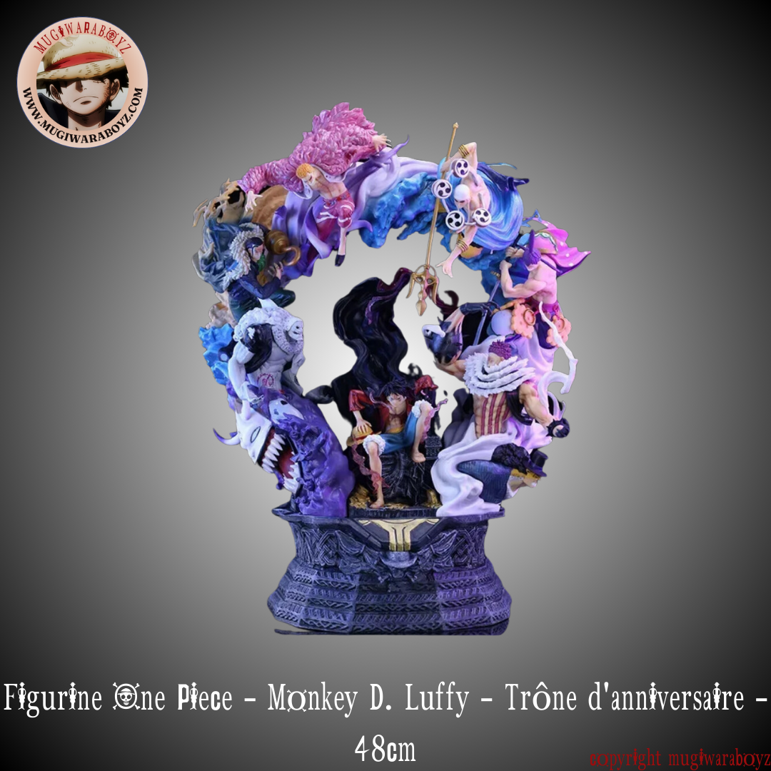 One Piece Figure - Monkey D. Luffy - Birthday Throne