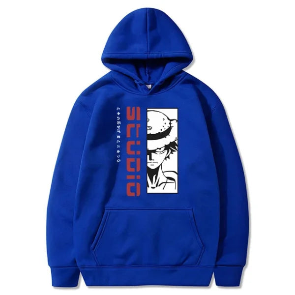 Luffy Hoodie: Anime-Inspired Harajuku Streetwear