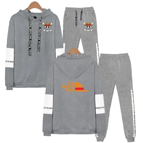 One Piece Hoodie and Sweatpants Set: Comfortable and Stylish Unisex Outfit