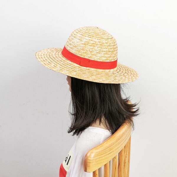 One Piece Straw Hat Luffy: Authentic Weaved Cosplay Hat