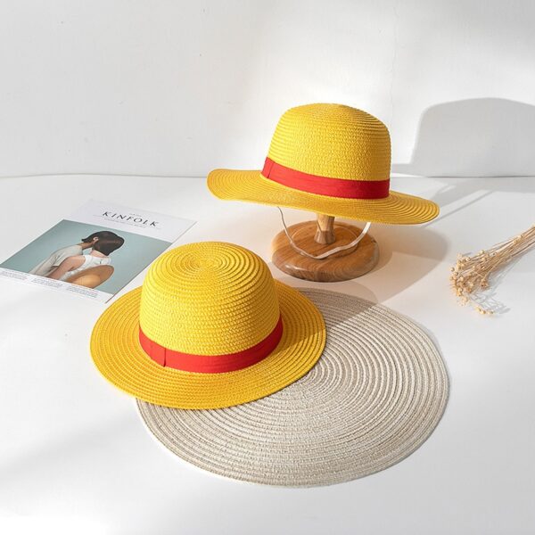 One Piece Straw Hat Luffy: Authentic Weaved Cosplay Hat