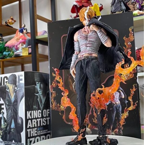 Vinsmoke “Black Leg’ Sanji – Diable Jambe – Action Figure/Statue – 11 Inches