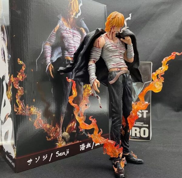 Vinsmoke “Black Leg’ Sanji – Diable Jambe – Action Figure/Statue – 11 Inches
