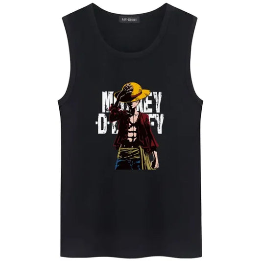 One Piece Tank Top: Monkey D. Luffy