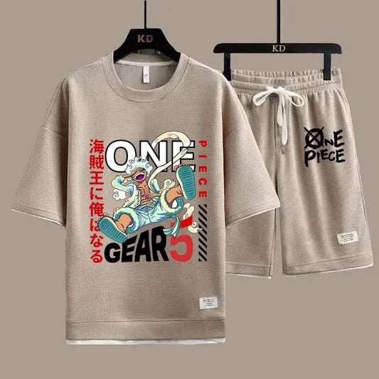 Luffy Gear 5 Shirt and Shorts Set