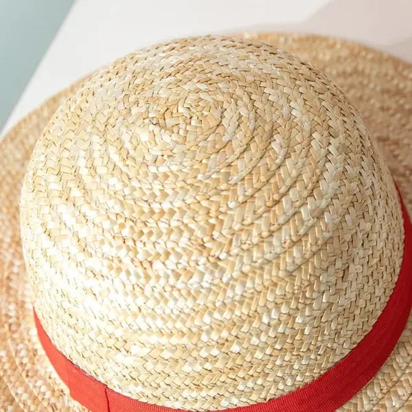 Luffy Straw Hat – One Piece Mugiwara Cosplay Sun Hat