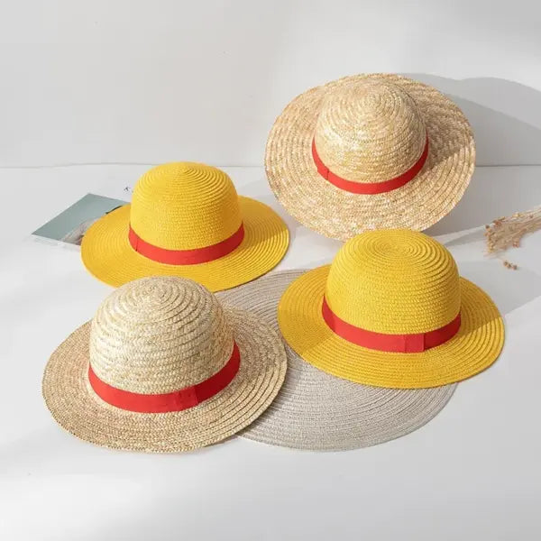 Luffy Straw Hat – One Piece Mugiwara Cosplay Sun Hat