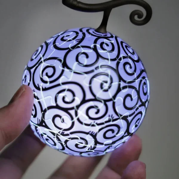 Devil Fruit Lamp: One Piece 3D Puzzle Night Light