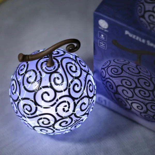 Devil Fruit Lamp: One Piece 3D Puzzle Night Light