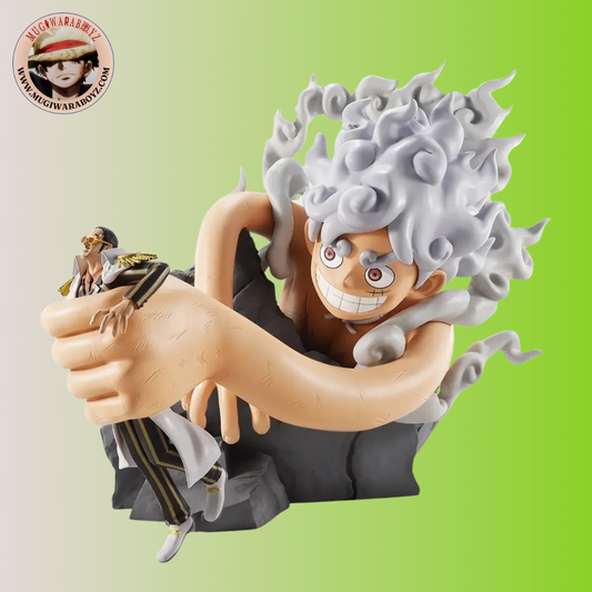 Figurine One Piece - Monkey D. Luffy vs Borsalino Kizaru